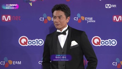 [2017 MAMA in Japan] Red Carpet with Harada Ryuuji(하라다 류지)_2017마마