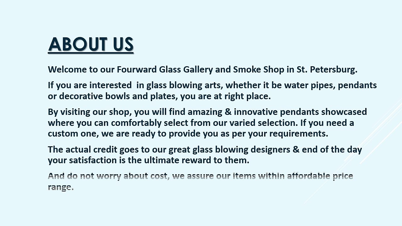 Art Glass Pendants - Fourward Glass Gallery