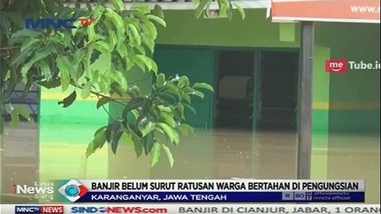 Luapan Bengawan Solo Masih Rendam Rumah Warga