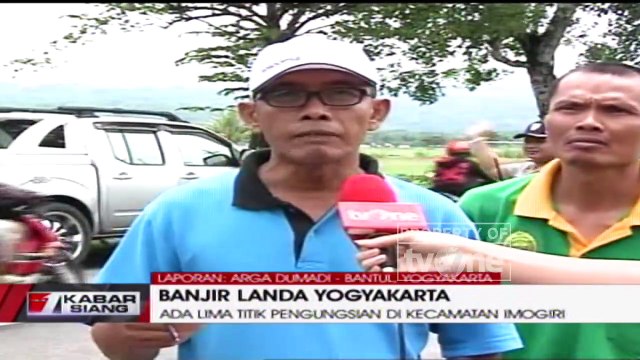 Liputan tvOne Dari Posko Pengungsian Banjir Yogyakarta