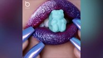 Lipstick Tutorial Compilation 2017  New Amazing Lip Art Ideas November 2017 _ Part 6-iPmpXntPOwQ