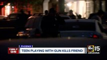 Phoenix teenager playing with gun kills friend