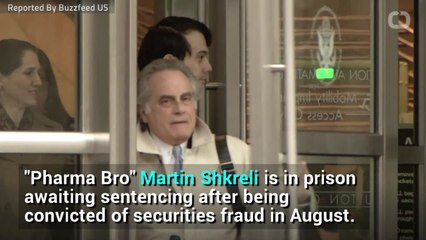 'Pharma Bro' Shkreli's Wu Tang Album May Be Seized By Gov