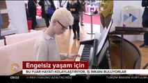 Engelsiz Yaşam Fuarı işverenlerle görüştürüyor