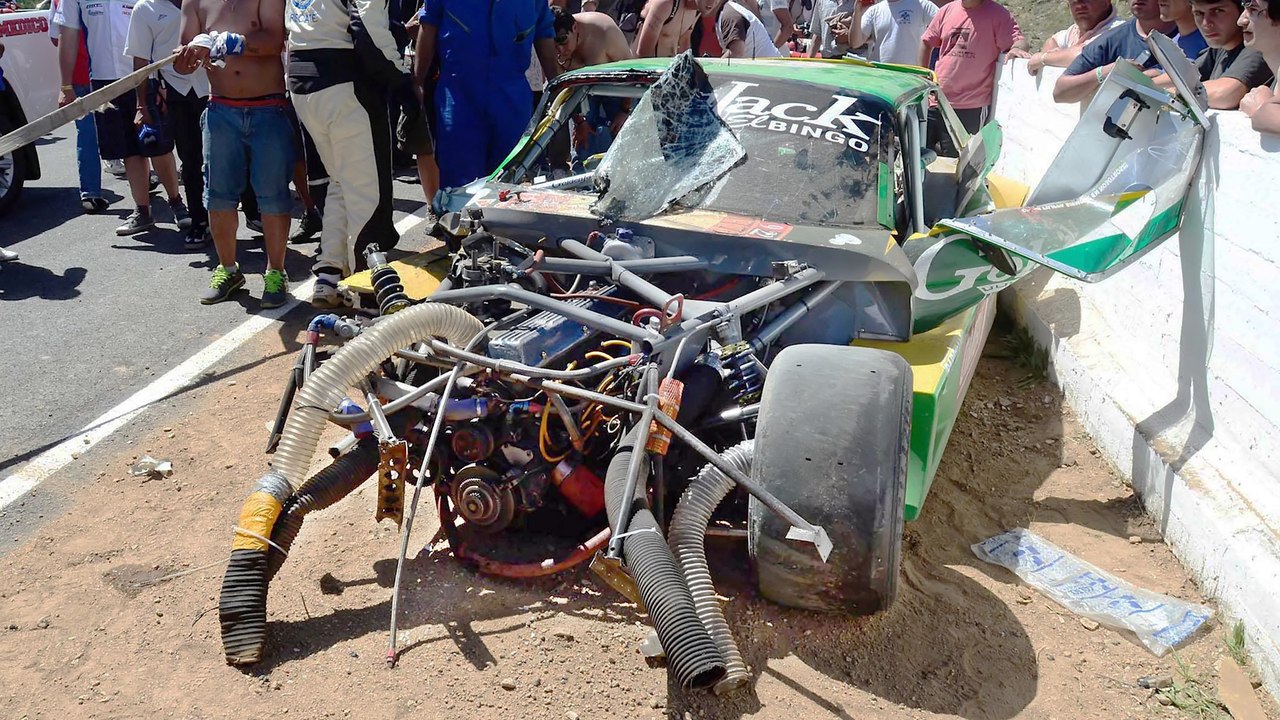 Guido Martin Falaschi fatal crash at Buenos Aires (13 November 2011) ALL ANGLES & PICS