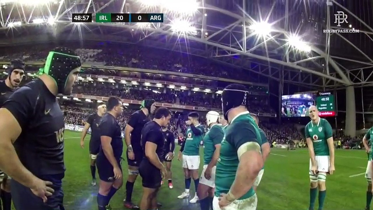 Ireland v Argentina - 2nd half - Autumn Internationals 2017