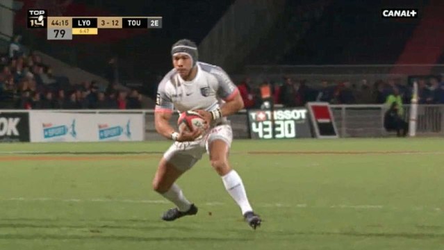 Les appuis de feu de Cheslin Kolbe face à Lyon