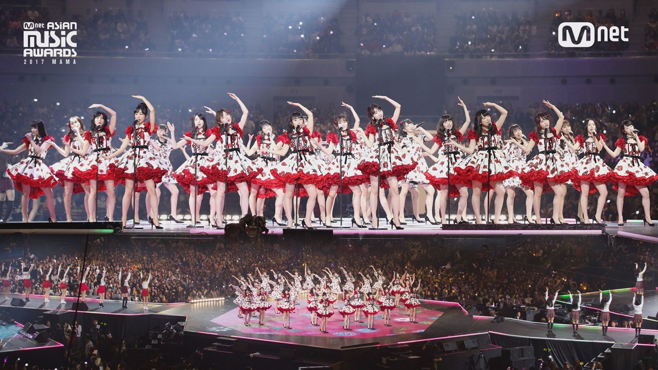 [2017 MAMA in Japan] AKB48&CHUNG HA&Weki Meki&P...
