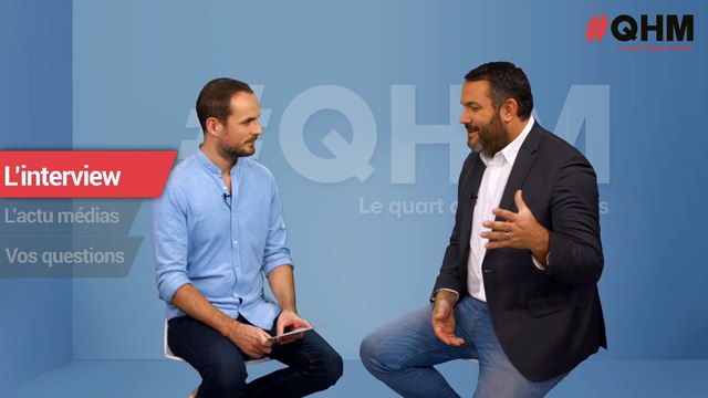Dans #QHM, Bruce Toussaint parle de la matinale de France Info, d'Elise Lucet et de ses années sur iTELE