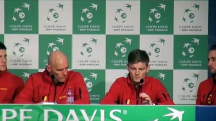 Coupe Davis 2017 - FRA-BEL - David Goffin : "C’est dur de terminer là-dessus et par cette défaite"