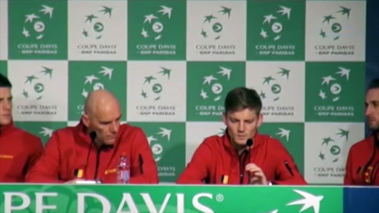 Coupe Davis 2017 - FRA-BEL - David Goffin : "C’est dur de terminer là-dessus et par cette défaite"