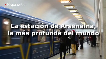 Arsenalna, la estación de metro más profunda del mundo