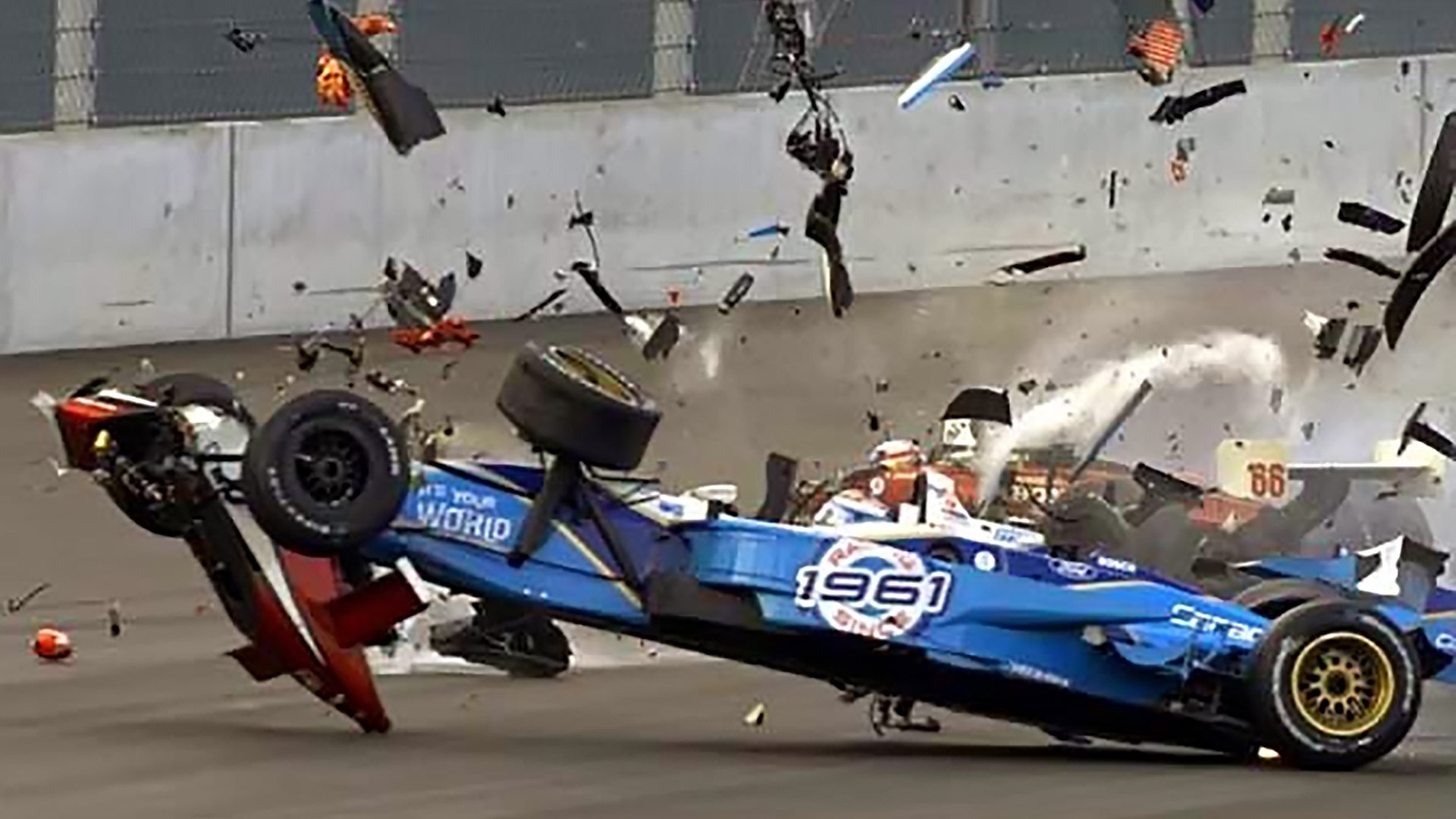 Alex Zanardi Unfall Canvas Titmouse