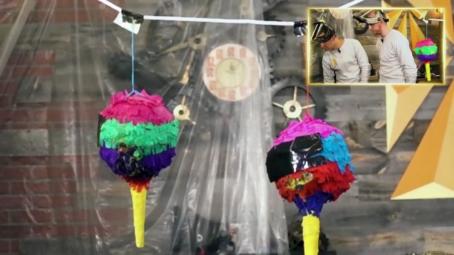 Shattering Glass with Paintballs!