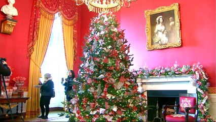 Trump brings 'Christmas' back to the White House