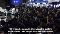 Toyota showcases humanoid robot that mirrors user