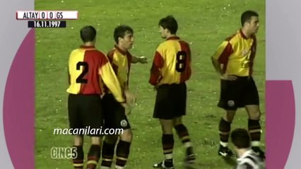16.11.1997 - 1997-1998 Turkish 1st League Matchday 13 Altay 4-5 Galatasaray