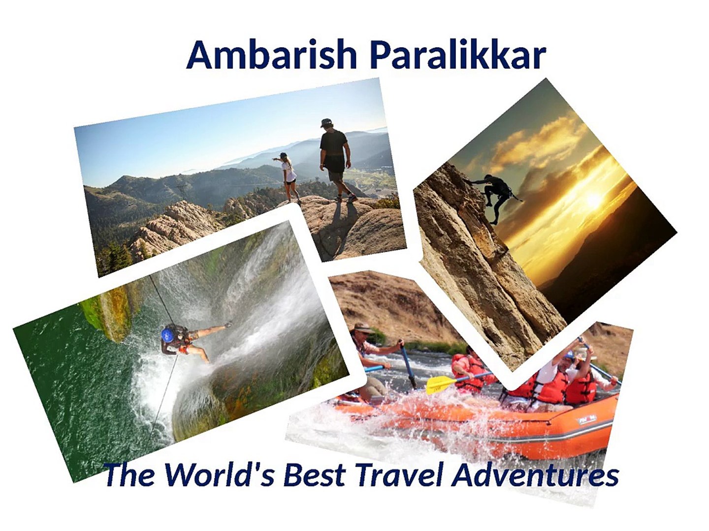 Ambarish Paralikkar - Top Adventure Travel Destinations