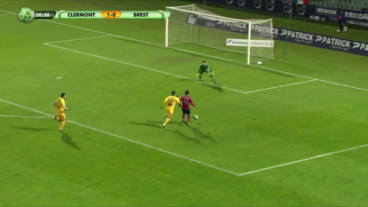 J17: Clermont - Brest (1-2)