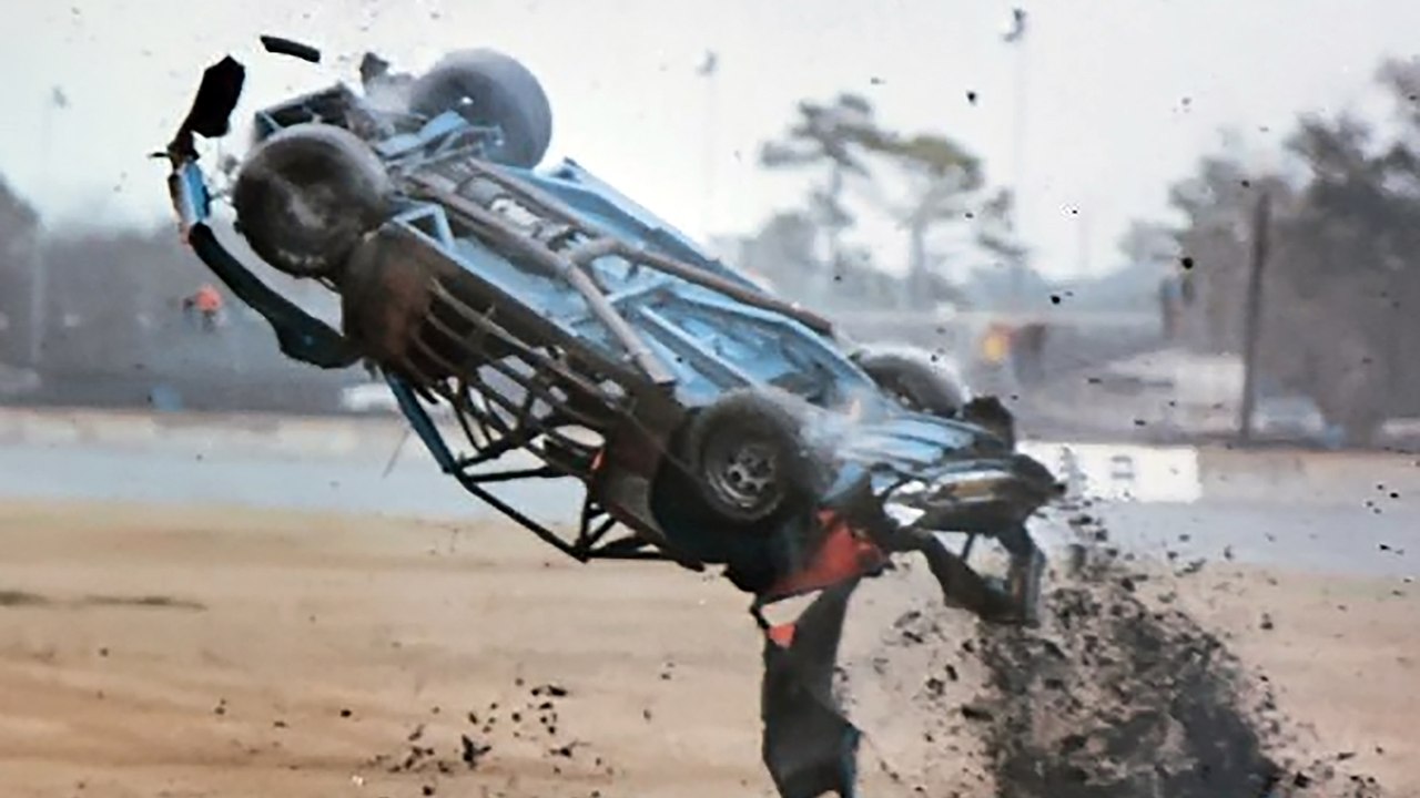 Bruce Jacobi fatal crash at Daytona (4 February 1987) NASCAR