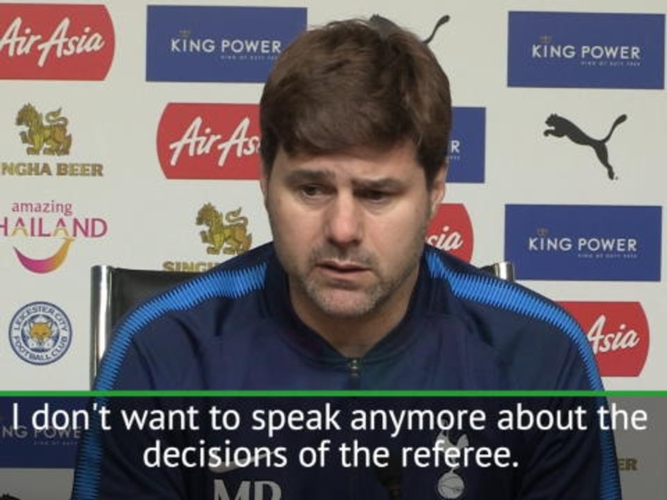 Pochettino 'ok' Spurs were controversially denied penalty