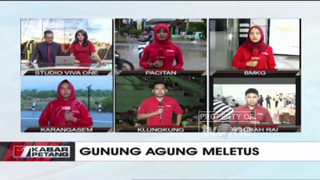 Gunung Agung Masih Semburkan Asap Setinggi 2000 Meter