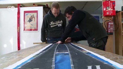 Make your own skis and snowboards | DW English