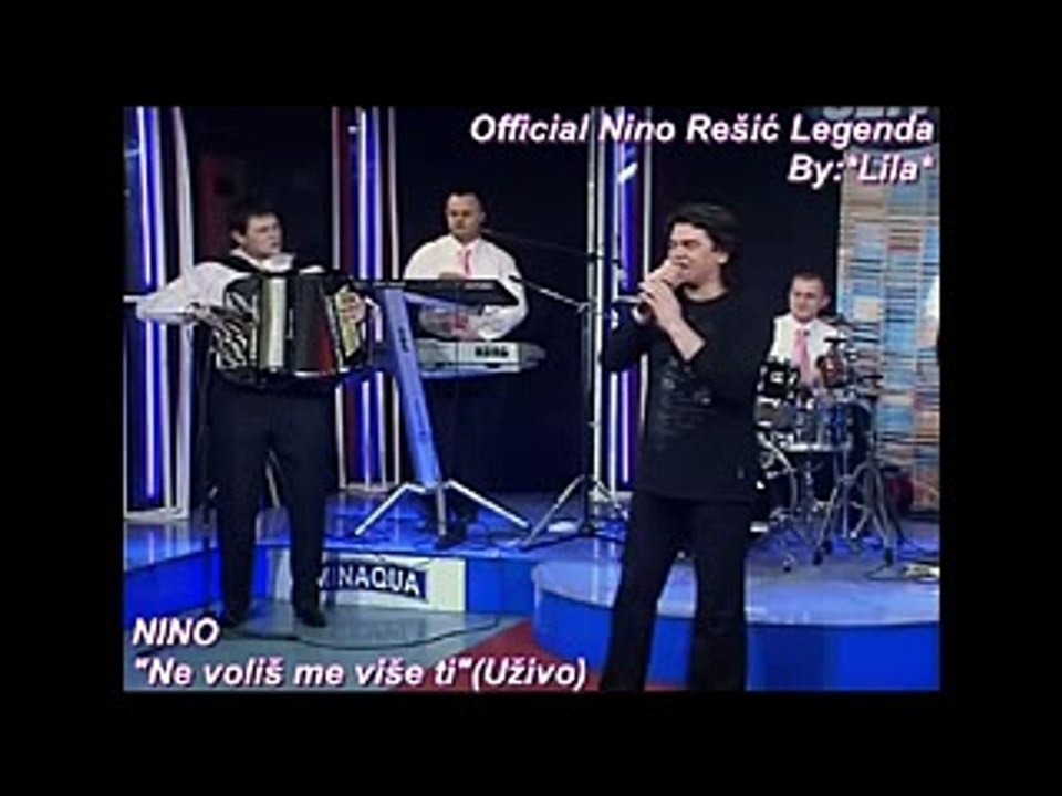 NINO REŠIĆ - NE VOLIŠ ME VIŠE TI (UŽIVO)