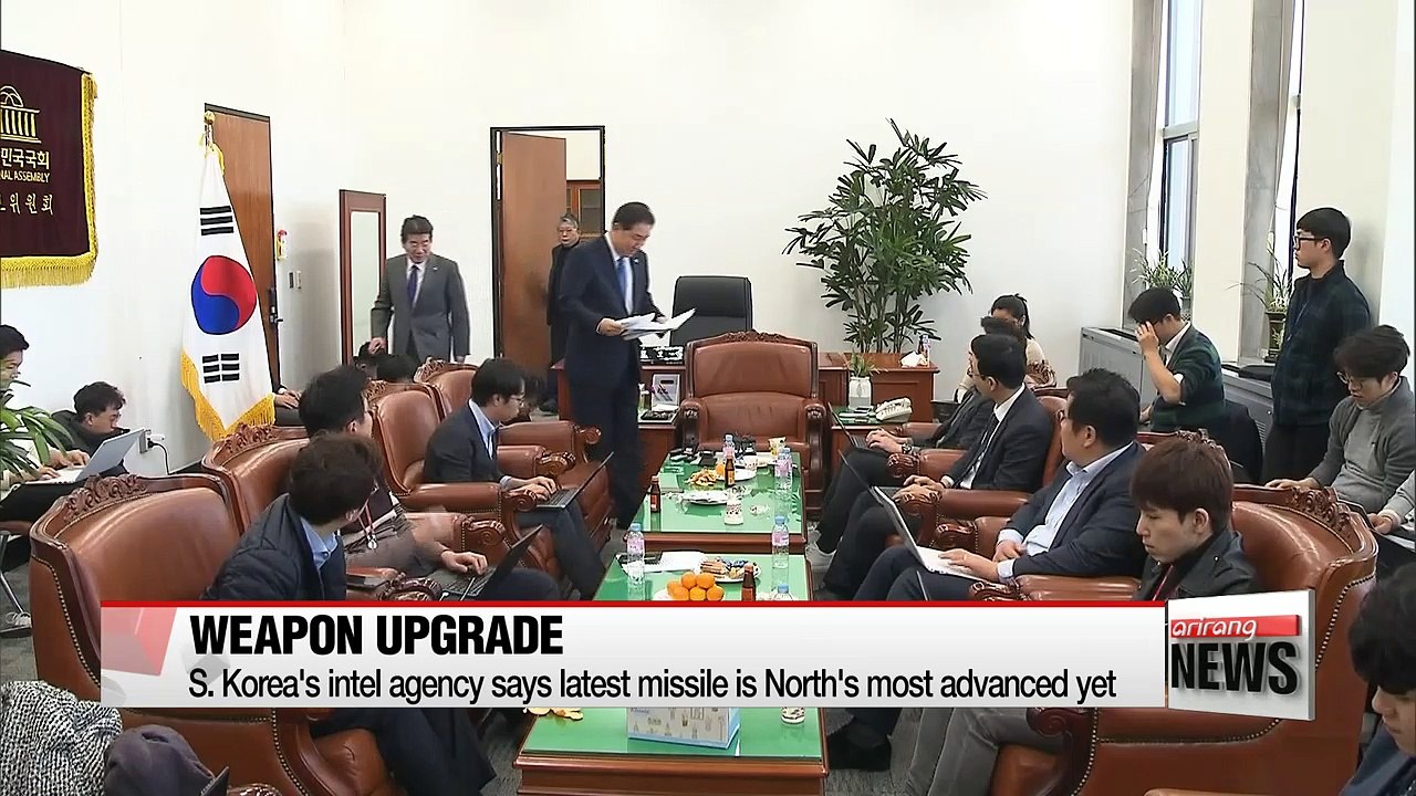 S. Korea's intel agency says North's latest missile most advanced ICBM tested