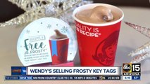Wendy's selling Frosty key tags