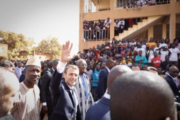 Descargar video: Déclaration conjointe du Président de la République, Emmanuel Macron, et de M. Roch Marc Christian Kaboré, Président du Burkina Faso