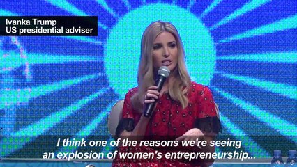 Ivanka Trump discusses women in the workplace at India summit