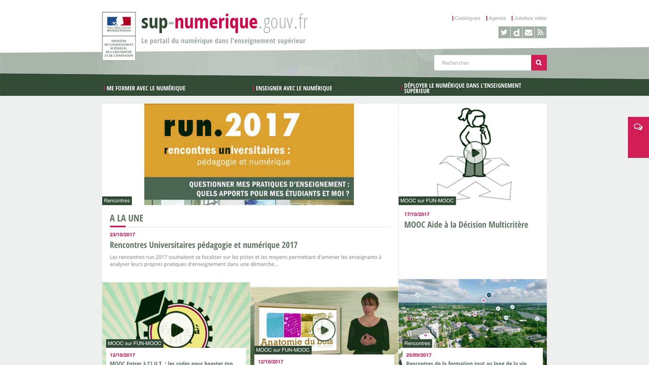 Vous former depuis chez vous, avec les catalogues de ressources numériques