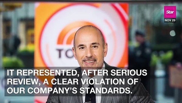 Matt Lauer Fired From NBC After Inappropriate Sexual Behavior Allegations