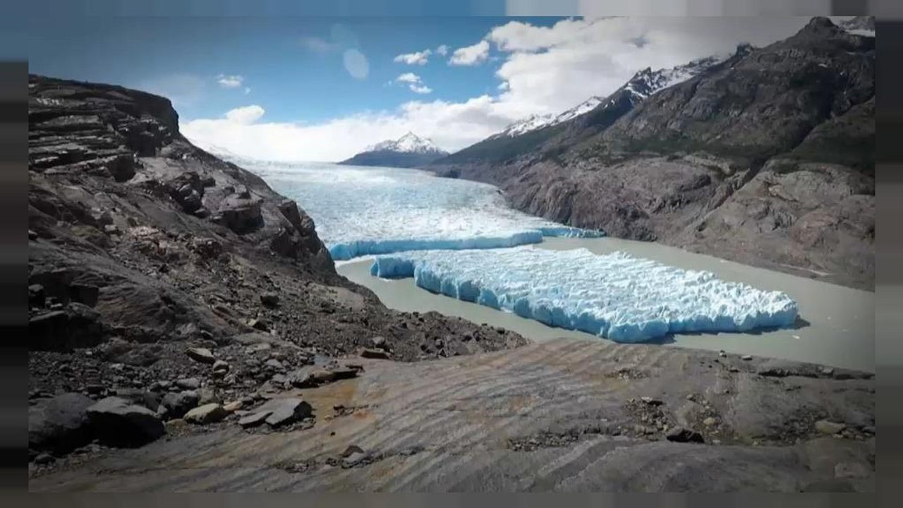 Le glacier Grey part en morceaux au Chili
