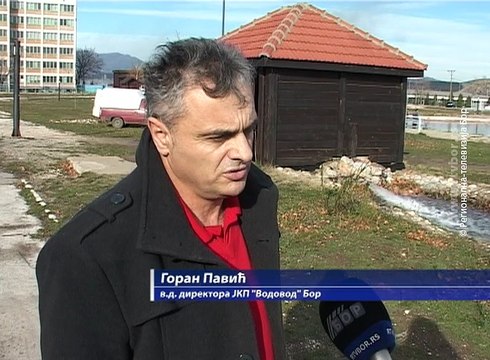 Pred zimu prestale da rade fontane, 29. novembar 2017 (RTV Bor)