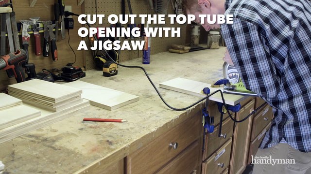 One Hour Project: Bike Hanger with Storage