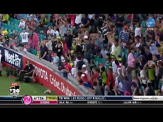 Most exciting run chase in cricket(23 off 6 balls) : Australian Big Bash