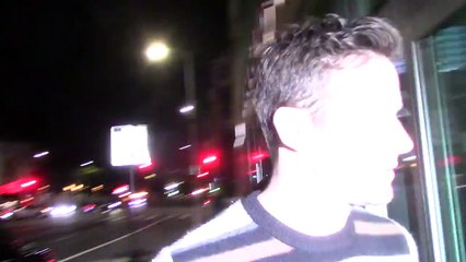 Armie Hammer And Timothee Chalamet Mingle With Fans In Westwood