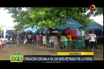 Indonesia: evacuan a 100 mil personas por volcán de Bali