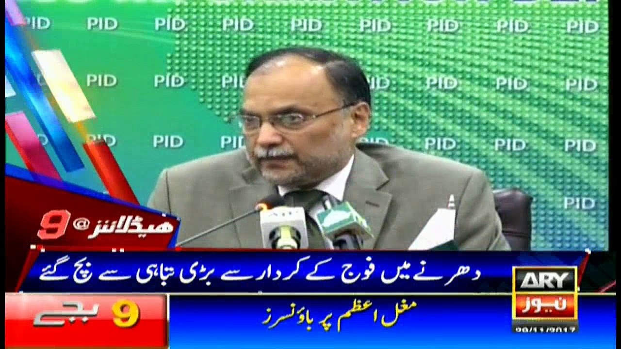 Headlines 2100 29th November 2017