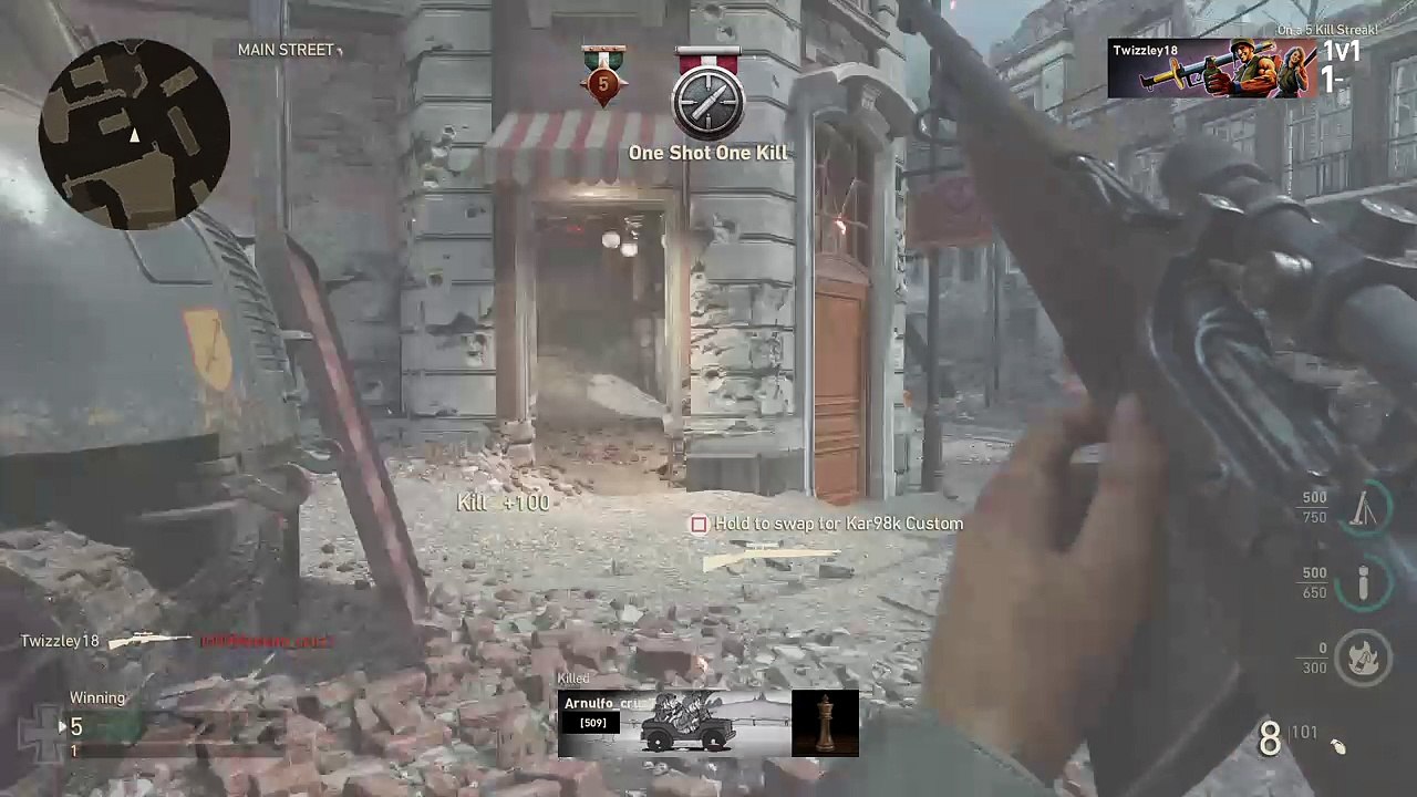 1v1 16-15