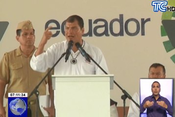 Tribunal niega que expresidente Correa rinda versión en caso Odebrecht