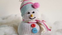 How to Make Mini Snowman for Christmas and Winter Holiday Decorations | DIY Snowman