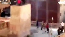 Islamist mob pushes teenage boy off roof and beats him to death - waives Al Qaeda flag