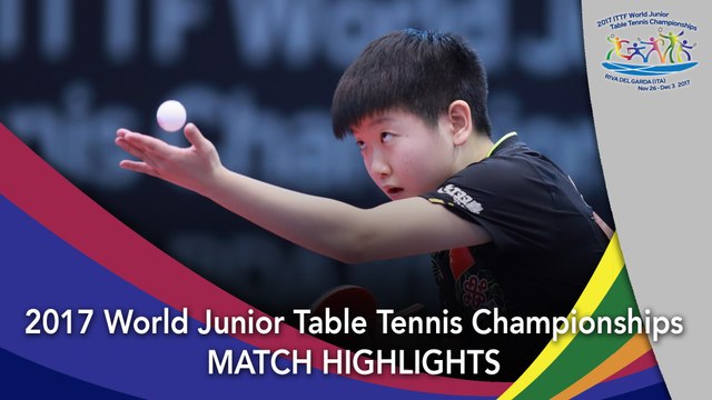 2017 World Junior Championships Highlights: Sun Yingsha vs Kato Miyu (Team Final)