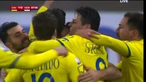 Pellissier Goal - Chievo vs Verona 1-0 Coppa Italia 29.11.2017 (HD)