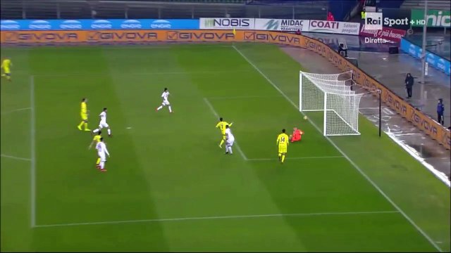 Mohamed fares goal chieva verona 1-1 hellas verona Italy Coppa Italia Round 4 - 29.11.2017