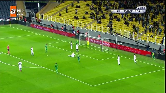 Alper Potuk Goal - Fenerbahçe vs Adana Demirspor 1-0 29.11.2017 (HD)