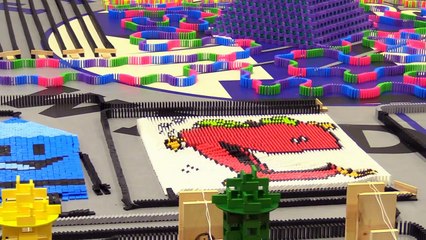 250,000 Dominoes - The Incredible Science Machine- GAME ON!